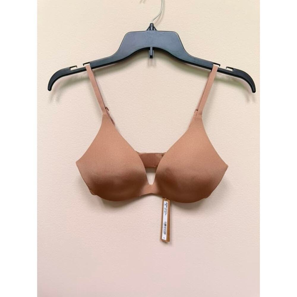 SKIMS WIRELESS FORM Super Push-Up Bra - Sienna Size 32C NWT #1683